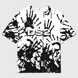 Мужская футболка оверсайз Death stranding 2