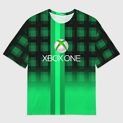 Мужская футболка оверсайз Xbox game studio geometry