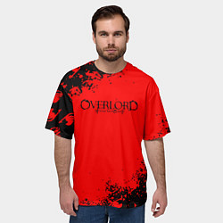 Футболка оверсайз мужская Overlord anime, цвет: 3D-принт — фото 2