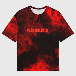 Футболка оверсайз мужская Roblox space, цвет: 3D-принт