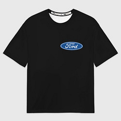 Мужская футболка оверсайз FORD logo auto