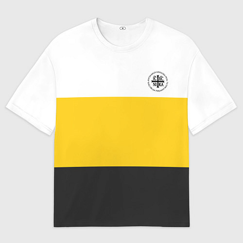 Мужская футболка оверсайз Когда была свободна Русь - НИКА / 3D-принт – фото 1