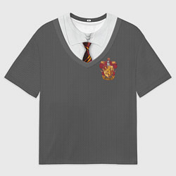 Мужская футболка оверсайз Форма Гриффиндора