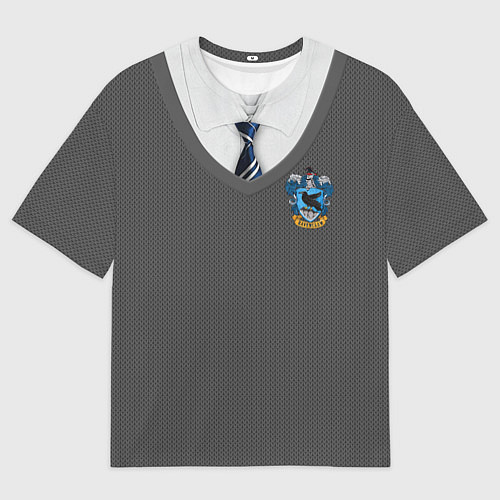 Мужская футболка оверсайз Форма Когтеврана / 3D-принт – фото 1