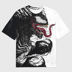 Мужская футболка оверсайз Venom - Symbiot