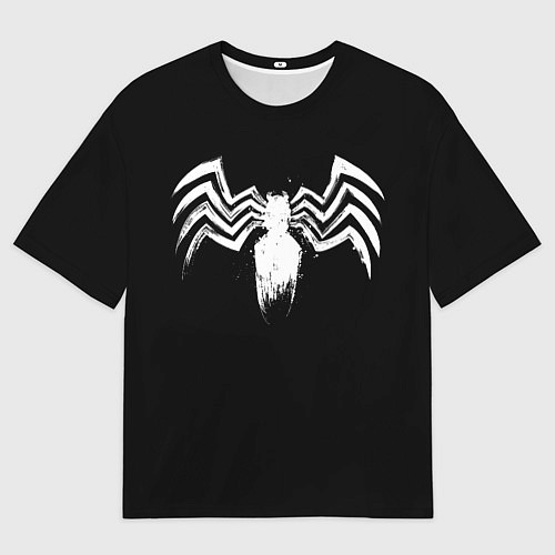 Мужская футболка оверсайз Venom - logo / 3D-принт – фото 1