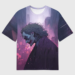 Мужская футболка оверсайз Joker - art