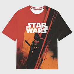 Мужская футболка оверсайз Darth Vader - Star Wars