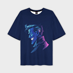 Футболка оверсайз мужская Joker gradient, цвет: 3D-принт