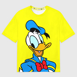 Футболка оверсайз мужская Дональд Дак, цвет: 3D-принт