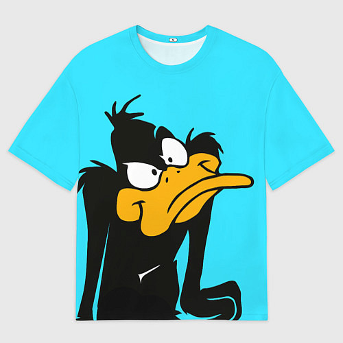 Мужская футболка оверсайз Даффи Дак / 3D-принт – фото 1