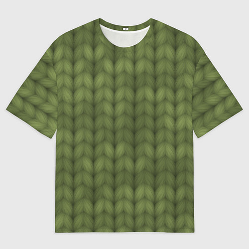 Мужская футболка оверсайз Лесное тепло / 3D-принт – фото 1