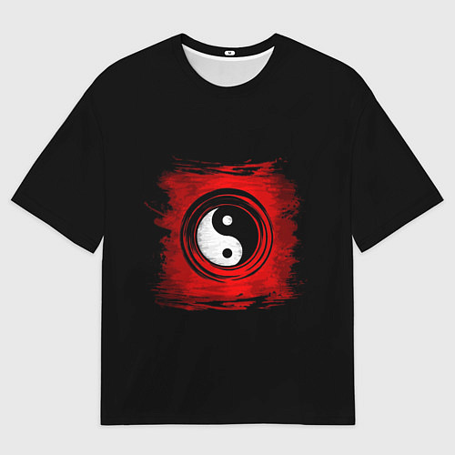 Мужская футболка оверсайз Японский арт / 3D-принт – фото 1