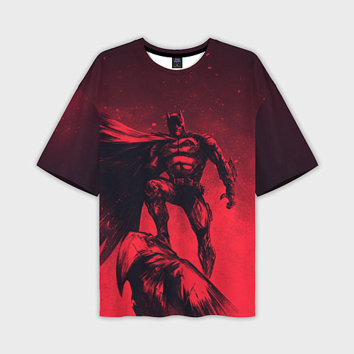 Мужская футболка оверсайз Batman - art / 3D-принт – фото 1