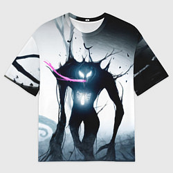 Мужская футболка оверсайз Venom in the forest