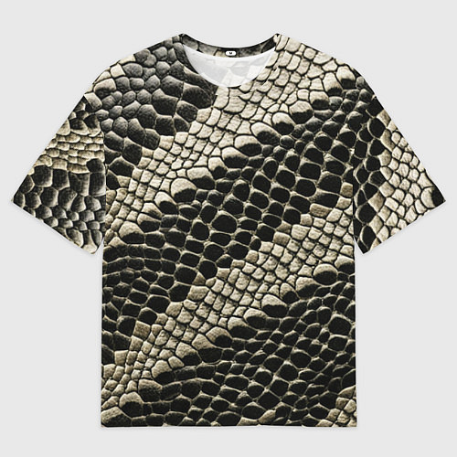 Мужская футболка оверсайз Будь в тренде змеи / 3D-принт – фото 1