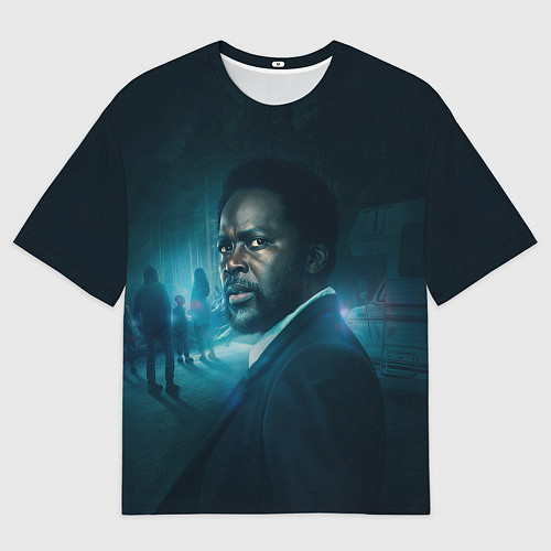 Мужская футболка оверсайз Извне / 3D-принт – фото 1