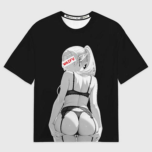 Мужская футболка оверсайз Frieren sexy - Sousou no frieren / 3D-принт – фото 1