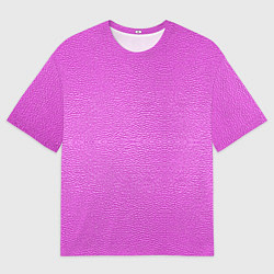 Футболка оверсайз мужская Текстура розовой кожи, цвет: 3D-принт