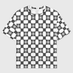 Футболка оверсайз мужская Готический орнамент, цвет: 3D-принт