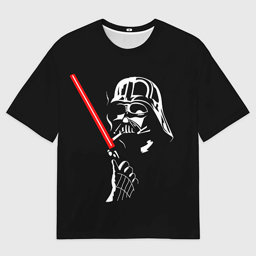 Мужская футболка оверсайз Дарт Вейдер зажигалка / 3D-принт – фото 1