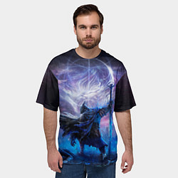 Футболка оверсайз мужская Elden ring nightreign, цвет: 3D-принт — фото 2