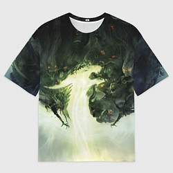 Футболка оверсайз мужская Illustration Dragon Age Inquisition, цвет: 3D-принт