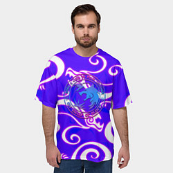 Футболка оверсайз мужская The Witcher dragon neno, цвет: 3D-принт — фото 2