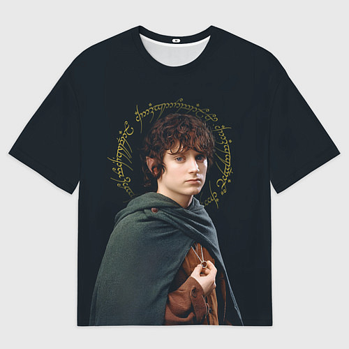 Мужская футболка оверсайз Фродо - Властелин колец / 3D-принт – фото 1