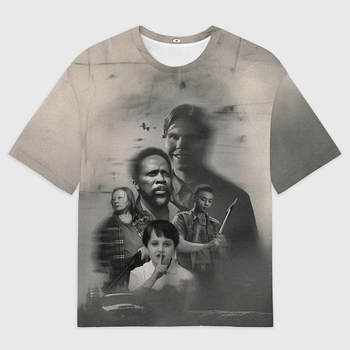 Мужская футболка оверсайз Персонажи Извне / 3D-принт – фото 1