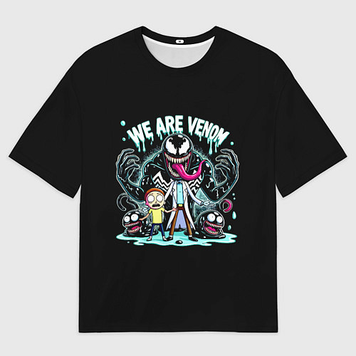 Мужская футболка оверсайз We are Venom - meme / 3D-принт – фото 1