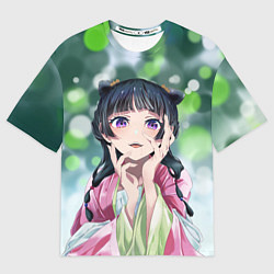 Футболка оверсайз мужская Монолог фармацевта - травница Маомао, цвет: 3D-принт