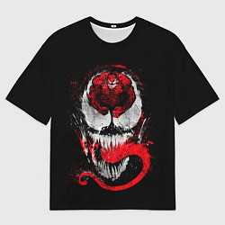 Футболка оверсайз мужская Let there be Carnage, цвет: 3D-принт