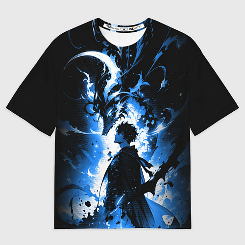 Мужская футболка оверсайз Поднятие уровня в одиночку - восстань / 3D-принт – фото 1