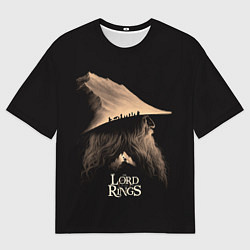 Футболка оверсайз мужская Гэндальф из Властелин колец, цвет: 3D-принт