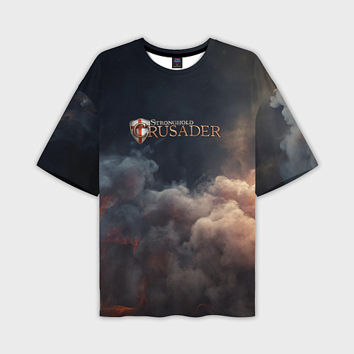 Мужская футболка оверсайз Stronghold Crusader logo / 3D-принт – фото 1