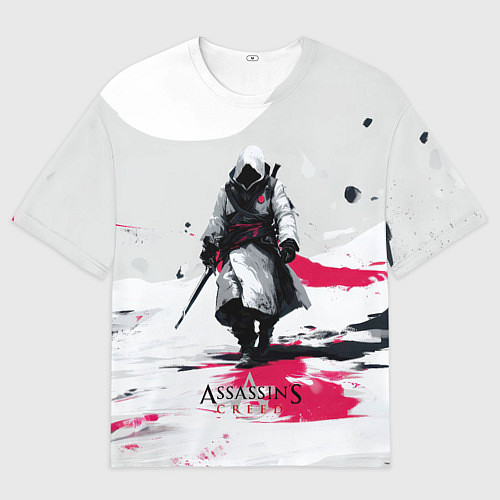 Мужская футболка оверсайз Assassins Creed ninja / 3D-принт – фото 1