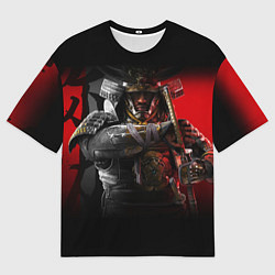 Футболка оверсайз мужская Ассасинс Крид Тени, цвет: 3D-принт