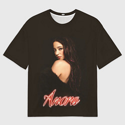 Мужская футболка оверсайз Танцовщица Анора