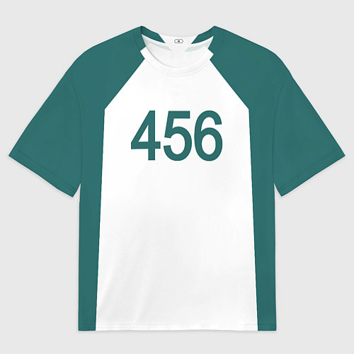 Мужская футболка оверсайз Форма номер 456 / 3D-принт – фото 1