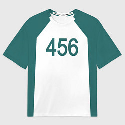 Мужская футболка оверсайз Форма номер 456
