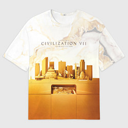 Мужская футболка оверсайз Civilization VII