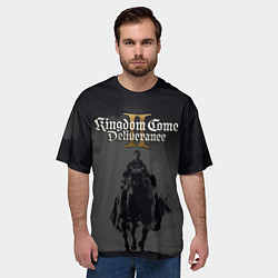 Футболка оверсайз мужская Kingdom come deliverance 2, цвет: 3D-принт — фото 2