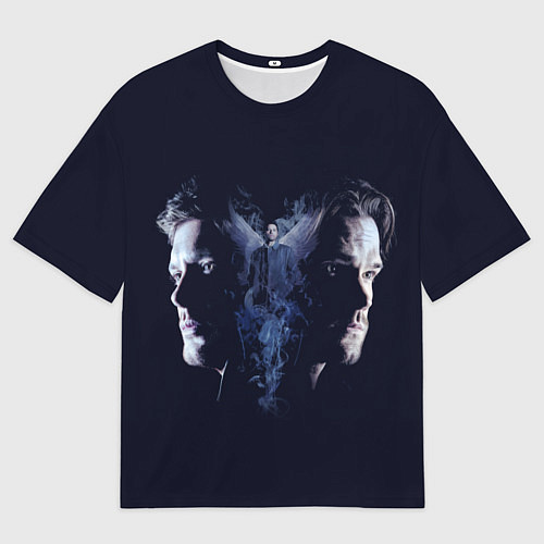 Мужская футболка оверсайз Сверхъестественное / 3D-принт – фото 1