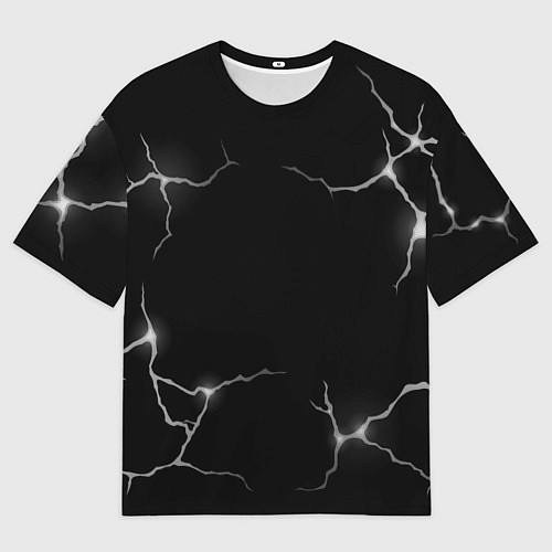 Мужская футболка оверсайз The split / 3D-принт – фото 1
