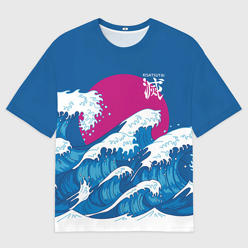 Мужская футболка оверсайз Корпус бойни демонов - Kisatsutai / 3D-принт – фото 1