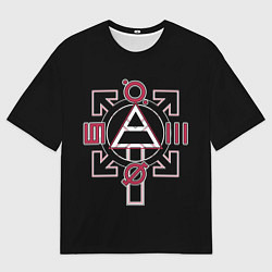 Мужская футболка оверсайз 30 Seconds to Mars - poster