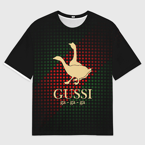 Мужская футболка оверсайз Гуси га-га-га / 3D-принт – фото 1
