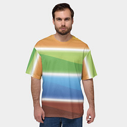 Футболка оверсайз мужская Просвет, цвет: 3D-принт — фото 2