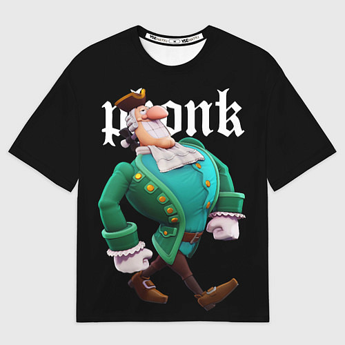 Мужская футболка оверсайз Treasure island - Livsey phonk / 3D-принт – фото 1